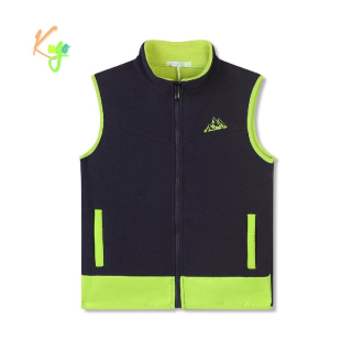 Dětská flísová vesta Kugo FM7894 tmavě modrá